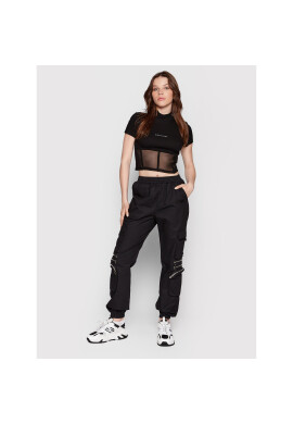 Sixth June Тишърт 33410 Черен Slim Fit - Pepit.bg