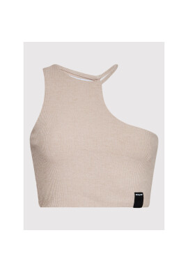 Sixth June топ 33429 Бежов Slim Fit - Pepit.bg