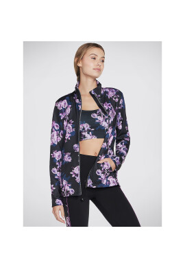 Skechers Анорак Skechcloud Winter Bloom Jacket JA3 Черен Regular Fit - Pepit.bg