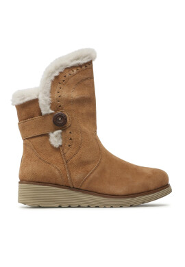 Skechers Боти Cozy Peak 49811/TAN Кафяв - Pepit.bg