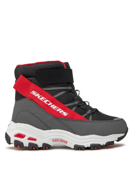 Skechers Ботуши D'Lites 660092L/BKRD Черен - Pepit.bg