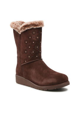 Skechers Ботуши Lovely Stud 167115/BRN Кафяв - Pepit.bg