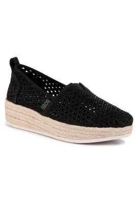 Skechers Еспадрили BOBS Highlights 2.0 113076/BBK Черен - Pepit.bg
