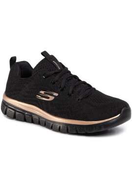 Skechers Обувки 12615 BKRG Черен - Pepit.bg