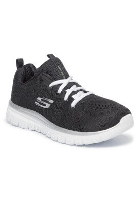 Skechers Обувки Get Connected 12615/BKW Черен - Pepit.bg