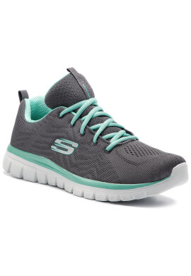Skechers Обувки Get Connected 12615/CCGR Сив - Pepit.bg