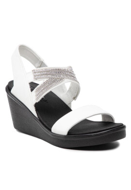Skechers Сандали Chart Topper 33218/WHT Бял - Pepit.bg