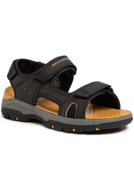 Skechers Сандали Hirano 204106/BLK Черен - Pepit.bg
