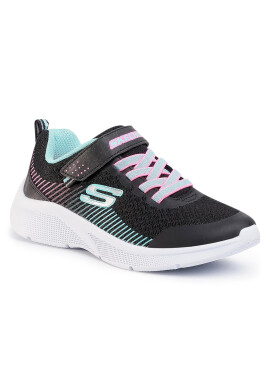 Skechers Сникърси Microspec 302016L/BKAQ Черен - Pepit.bg
