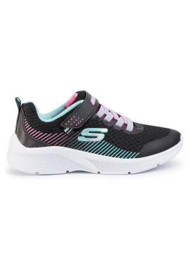 Skechers Сникърси Microspec 302016L/BKAQ Черен - Pepit.bg