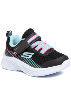 Skechers Сникърси Microspec 302016N/BKAQ Черен - Pepit.bg