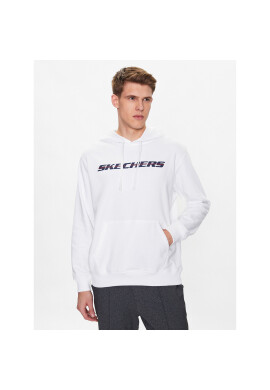 Skechers Суитшърт MHD81 Бял Regular Fit - Pepit.bg