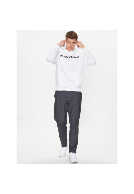 Skechers Суитшърт MHD81 Бял Regular Fit - Pepit.bg