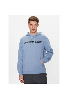 Skechers Суитшърт MHD81 Син Regular Fit - Pepit.bg
