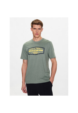 Skechers Тишърт Latitude MTS368 Зелен Regular Fit - Pepit.bg