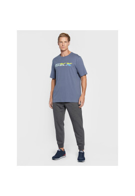 Skechers Тишърт Phantom MTS340 Син Regular Fit - Pepit.bg