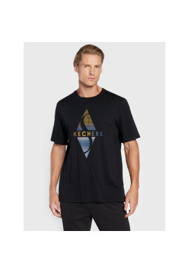 Skechers Тишърт Recharge MTS344 Черен Regular Fit - Pepit.bg