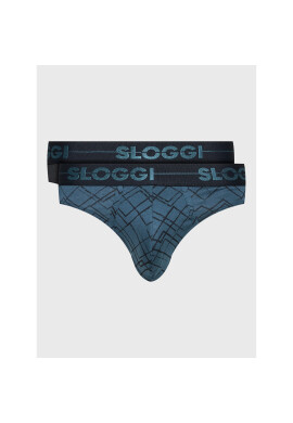 Sloggi Комплект 2 чифта слипове 10198143 Черен - Pepit.bg