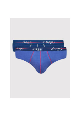 Sloggi Комплект 2 чифта слипове 10206949 Син - Pepit.bg
