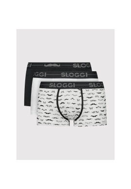 Sloggi Комплект 3 чифта боксерки 10205184 Цветен - Pepit.bg