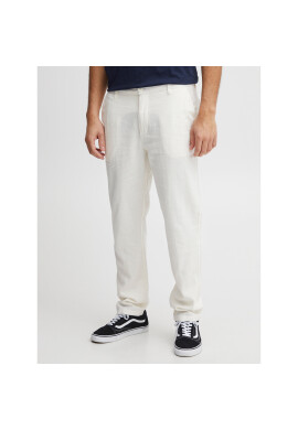 Solid Чино панталони 21107722 Бял Slim Fit - Pepit.bg