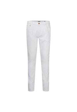 Solid Дънки 21107678 Бял Slim Fit - Pepit.bg