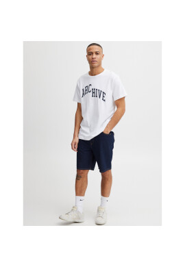 Solid Дънкови шорти 21107657 Тъмносин Straight Fit - Pepit.bg