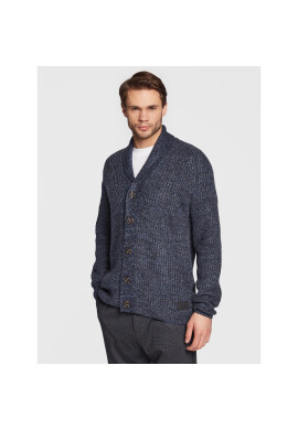 Solid Кардиган Daric 21107349 Тъмносин Casual Fit - Pepit.bg