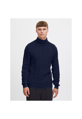Solid Поло 21107995 Тъмносин Regular Fit - Pepit.bg