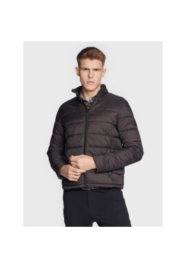 Solid Пухено яке 21107082 Черен Regular Fit - Pepit.bg