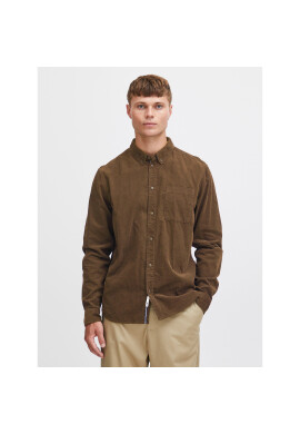 Solid Риза 21104208 Кафяв Regular Fit - Pepit.bg