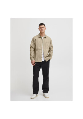 Solid Риза 21107567 Зелен Regular Fit - Pepit.bg