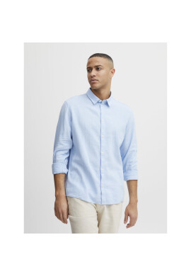 Solid Риза 21107646 Син Regular Fit - Pepit.bg