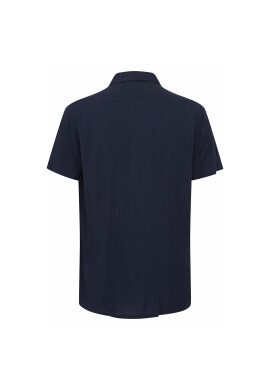 Solid Риза 21107683 Тъмносин Casual Fit - Pepit.bg