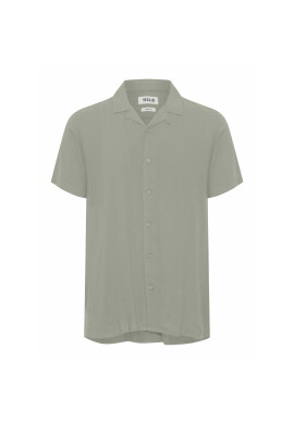 Solid Риза 21107683 Зелен Casual Fit - Pepit.bg