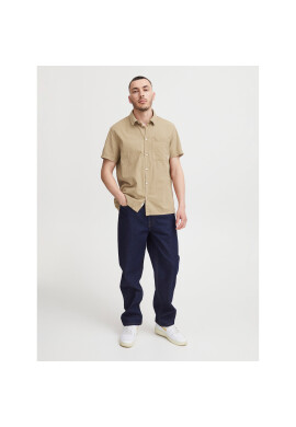 Solid Риза 21107684 Бежов Regular Fit - Pepit.bg