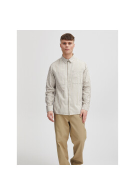 Solid Риза 21107889 Бежов Regular Fit - Pepit.bg