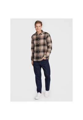 Solid Риза Craig 21107051 Бежов Regular Fit - Pepit.bg
