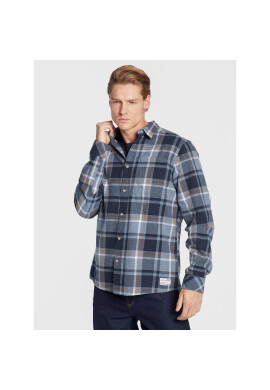 Solid Риза Craig 21107051 Син Regular Fit - Pepit.bg