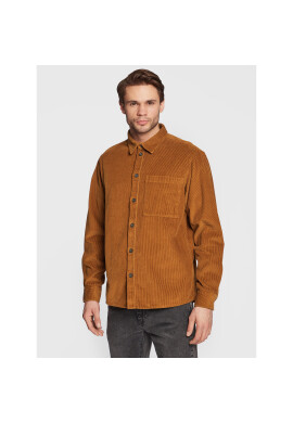 Solid Риза Dahy 21107322 Кафяв Casual Fit - Pepit.bg
