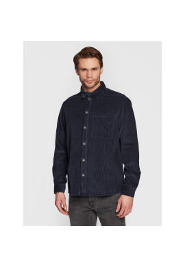 Solid Риза Dahy 21107322 Тъмносин Casual Fit - Pepit.bg