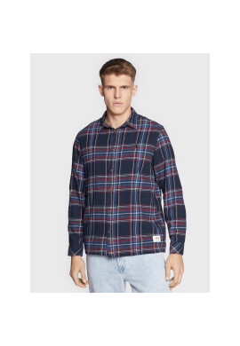 Solid Риза Danar 21107313 Тъмносин Regular Fit - Pepit.bg