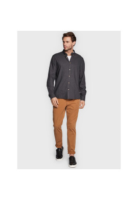 Solid Риза Pete 21107465 Сив Regular Fit - Pepit.bg