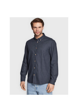 Solid Риза Pete 21107465 Тъмносин Regular Fit - Pepit.bg