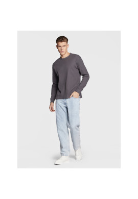 Solid Тениска с дълъг ръкав 21107286 Сив Regular Fit - Pepit.bg