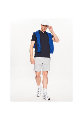Solid Тениска с яка и копчета 21106488 Син Regular Fit - Pepit.bg