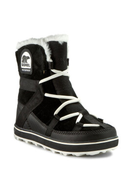 Sorel Апрески Glacy Explorer Shortie NL2079 Черен - Pepit.bg