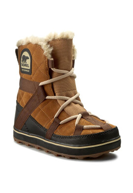Sorel Апрески Glacy Explorer Shortie NL2079 Кафяв - Pepit.bg