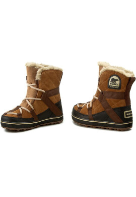 Sorel Апрески Glacy Explorer Shortie NL2079 Кафяв - Pepit.bg