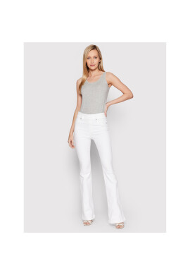 SPANX Дънки Flare 20349R Бял Slim Fit - Pepit.bg